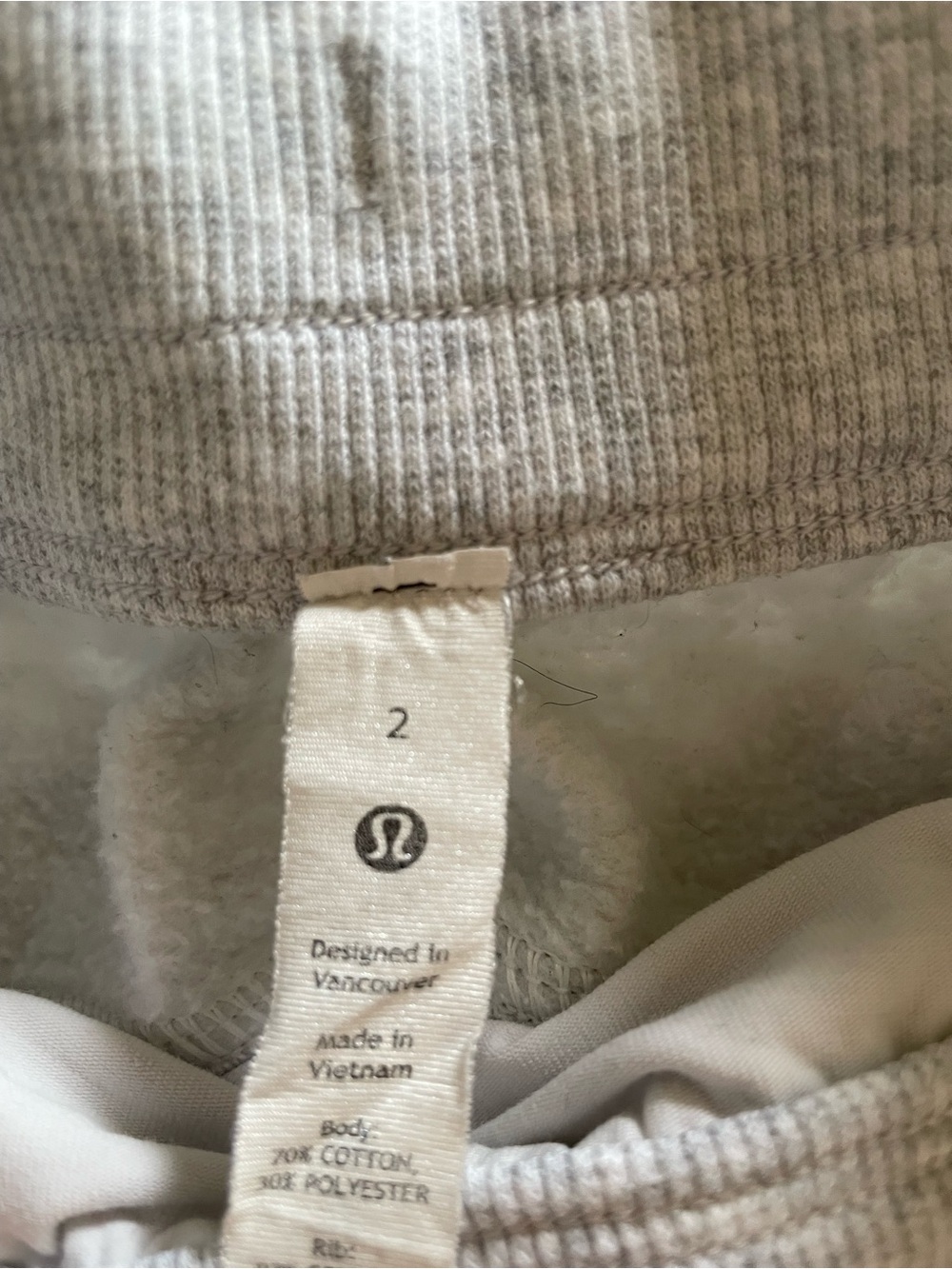 lululemon athletica Heather Gray Jogger Sweatpants - Picture 5 of 6